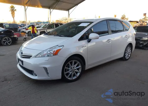 2014 Toyota Prius V Five from USA, damaged, VIN JTDZN3EU1EJ003156